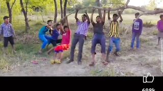 A boy hurt badly