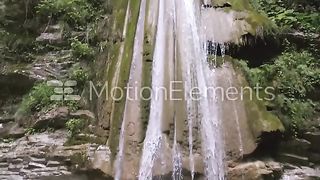 Natural waterfall