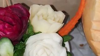 Beautiful salt decoration