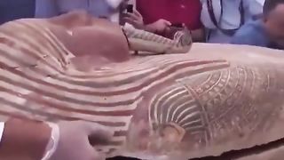 Archaeologists in Egypt opened