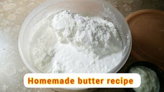 Homemade white butter/Desi ghee recipe|Cooking Passion|makhan recipe|ghee recipe|clarified butter recipe|
