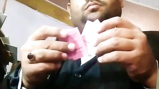 Card convert to train ticket magic trick