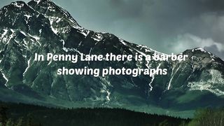 The Beatles - Penny Lane [lyrics]