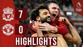 HIGHLIGHTS: Liverpool 7-0 man united/Salah breakes club record as Reds scores seven