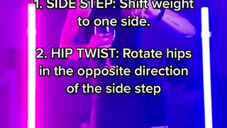 Today's 3 easy ways to learn how to to dance like a pro. She's really good ❤❤❤