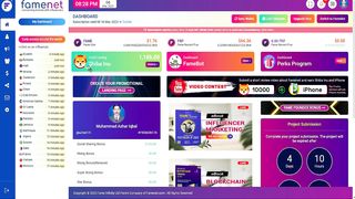 Famenet Project submission | Project submission | how to submit $7 Campaign Project submission