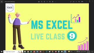 MS Excel Payroll Sheets - LIVE CLASS - 9