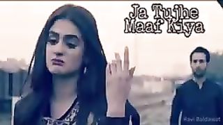 Ja Tujhe Maaf Kiya _ Do Bol ost Aima Baig nabeel Shaukat _ lyrical video songs