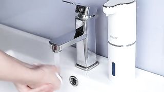 Automatic Foam Soap Dispensers Bathroom Smart Washing Hand Machine Usb Charging - Liquid Soap Dispensers.