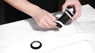 Bathroom Sink Drain Pop Stopper - Pop Sink Drain Without Overflow - Bathroom Sink.