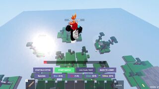 I made a kid ragequit in Roblox Bedwars