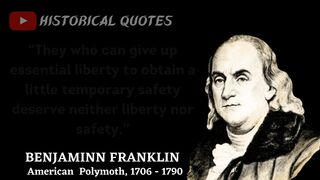 Top 20 Benjamin Franklin Quotes | Benjamin Quotes | Motivational Quotes