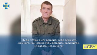 Російські окупанти взяли до армії рецидивіста,прагне заробити на вставні зуби.
