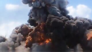 Так вибухає ракета