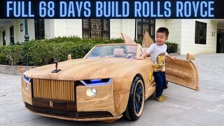 Полные 68 дней сборки Rolls Royce Boat Tail для моего сына