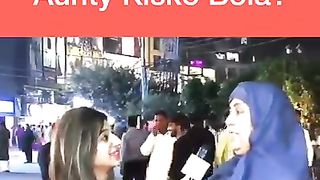 Funny Video/ Aunty kis ko bola