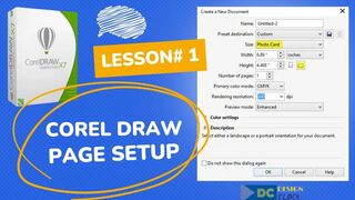 Page Setup in Corel Draw | Lesson 1 | Graphics Designing