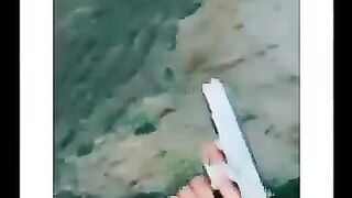 Pistol firing