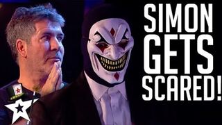 TERRIFYING Act SHOCKS Simon Cowell on Britain's Got Talent | Magicians Got Talent