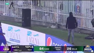 PSL 8 hangama martin guptal what a batting