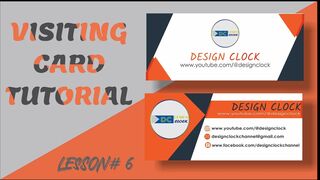 Card Designing Lesson 6 | Web Designing