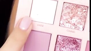 Pink eyeshadow