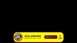 YouTube Subscribe Button and notification bell Bleak Screen No Copyright