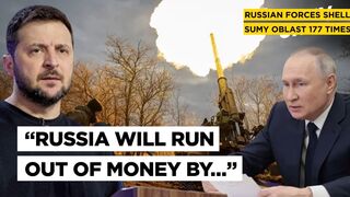 Russia Shells Sumy 177 Times Ukraine Downs Putin’s Su-25“US Not Helping Kyiv Strike’s In Russia”