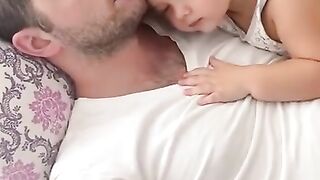 CUTE DAUGHTER & FATHER
