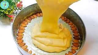 Almond Cake Recipe Without Oven ♥️♥️♥️