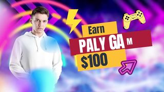 Earn online by playing video games