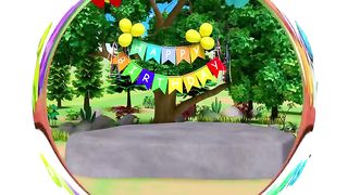 Big and Small Song - Happy Birthday Dinosaur – ChuChu TV Jumblikans Nursery Rhymes for Children