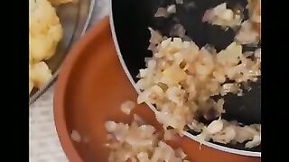 قرنبيط بالطحينة