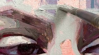 Acrylic painting