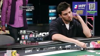First Place Prize $842,379 at WPT Borgata Poker Classic FINAL TABLE