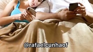 Funny husband shock wife