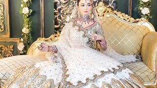 Ayesha Mano Gets Ridiculed for Heavy Makeup in Bridal