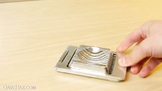 What Else Can It Cut?  - More Egg Slicer Life Hacks- Gadgetzone24