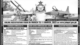 PAF Jobs 2023