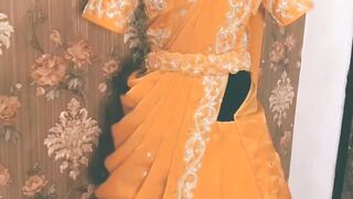 Lehanga with dupaata fashion wear