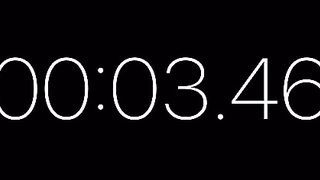 Stopwatch Counts Till 20 seconds
