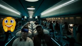 a plane travel in virtual reality