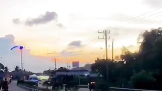 Pemandangan sore di daerah keistimewaan Aceh