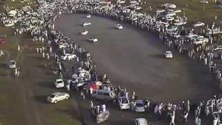 Car race seen in waziristan pakistan