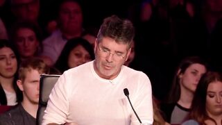 Simon Pushes Golden Buzzer For The Most Difficult Song In The World
