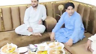 With friends