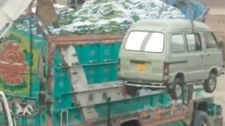 How to Hide van in truck ????