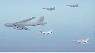 AS Menerbangkan Pesawat B52 dalam Latihan Bersama dengan Korea Selatan