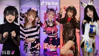[抖音] 小柔SeeU - TikTok xiaorouseeu Cosplay ???? 变装舞蹈热门 ???? 0038