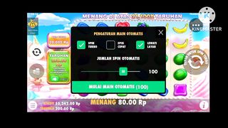 Pola receh Sweet Bonanza
